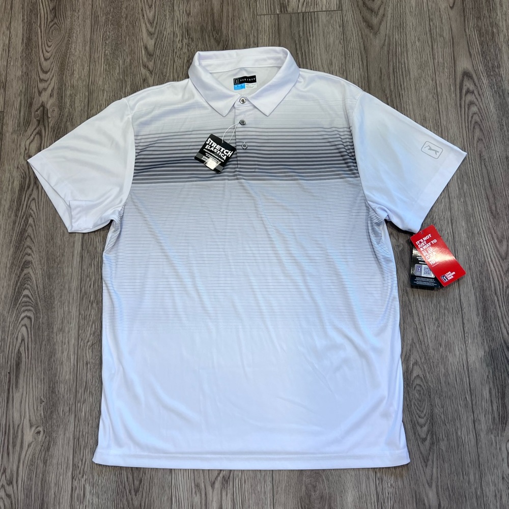 PGA Tour XL Polo Shirt NWT White